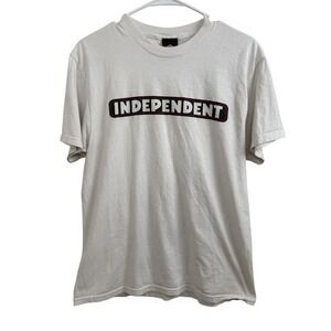 Vintage Independent Truck Co Skate T Shirt Optima‎ Made in Mexico 90s Y2K Logo M
